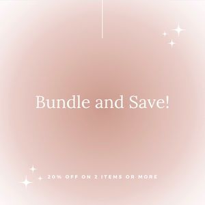 Seller Discount! 20% off Bundles ✨